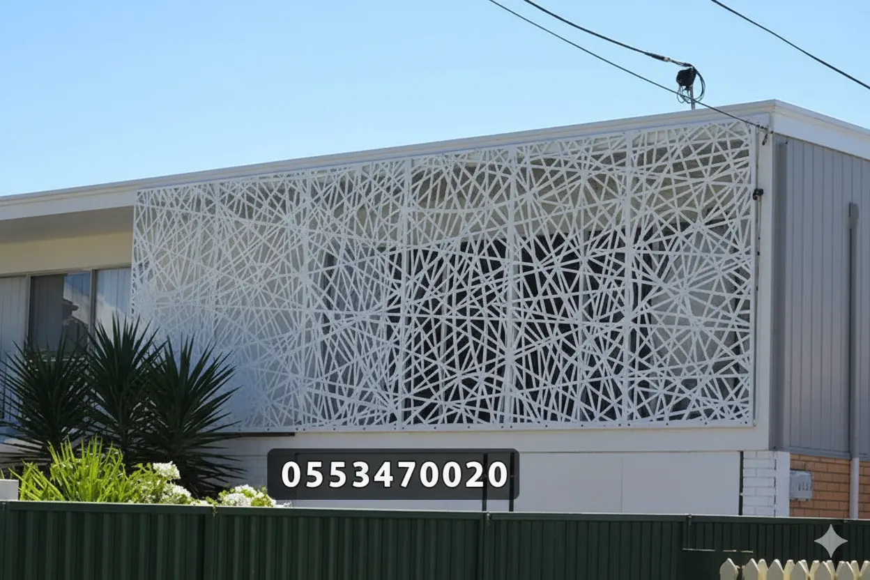 سواتر حديدية في جدة